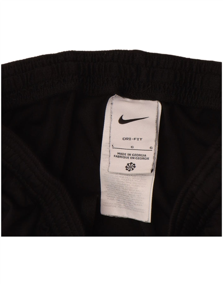 Pantalon de survêtement Nike Dri Fit pour garçon 12-13 ans Large Noir Polyester