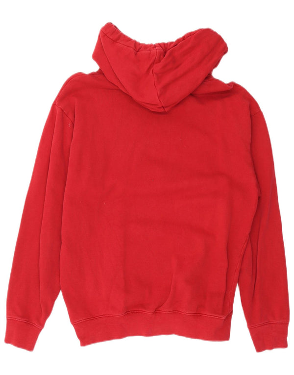 REPLAY Pull à capuche graphique XS Rouge Coton Homme
