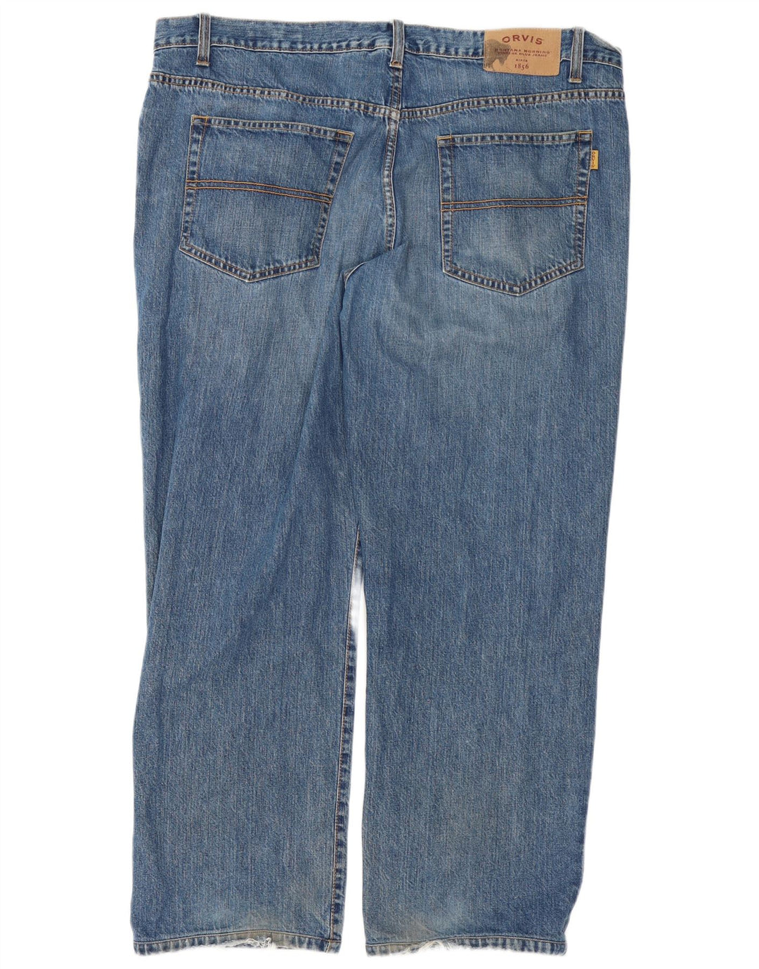 Orvis Jean droit homme W44 L30 bleu coton