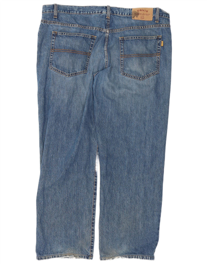 Orvis Jean droit homme W44 L30 bleu coton