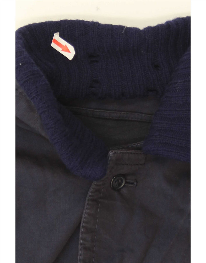 Zenith Manteau Homme UK 40 Large Bleu Marine