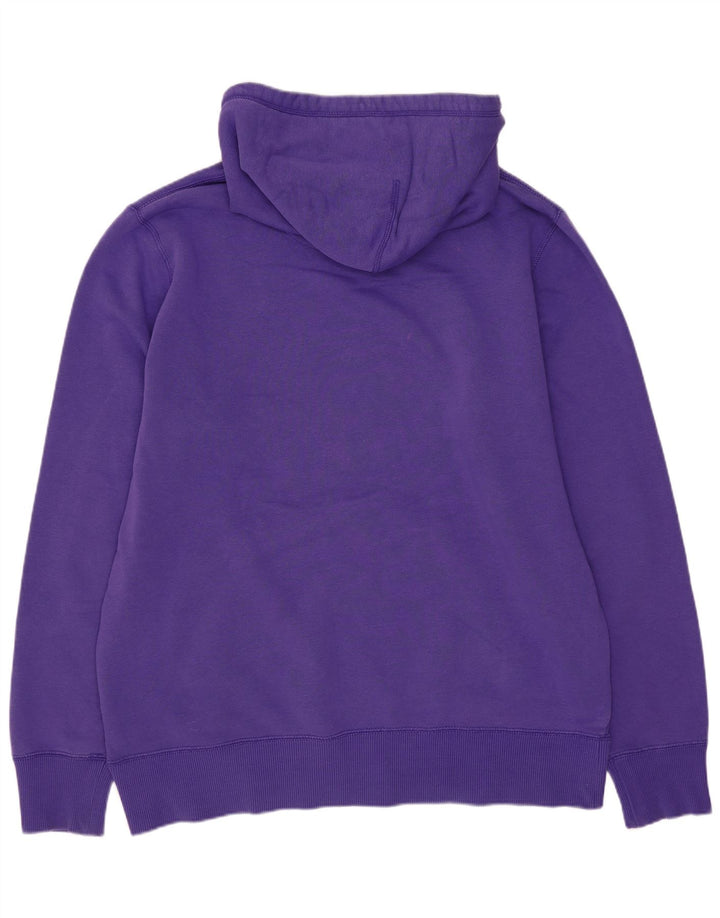 Nike Pull à capuche pour homme en coton violet Taille L
