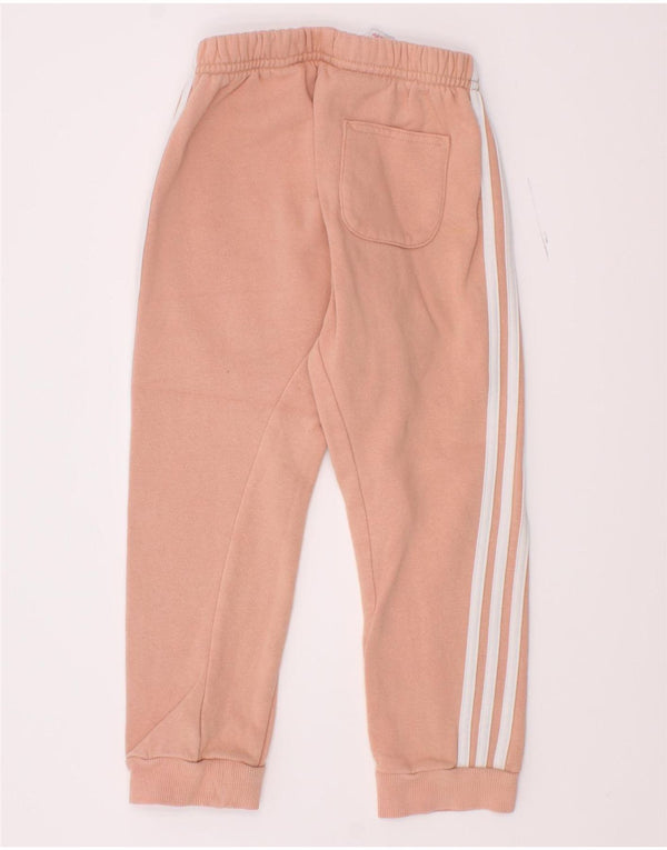 Adidas Pantalon de Survêtement Fille Joggers 3-4 Ans Rose Coton