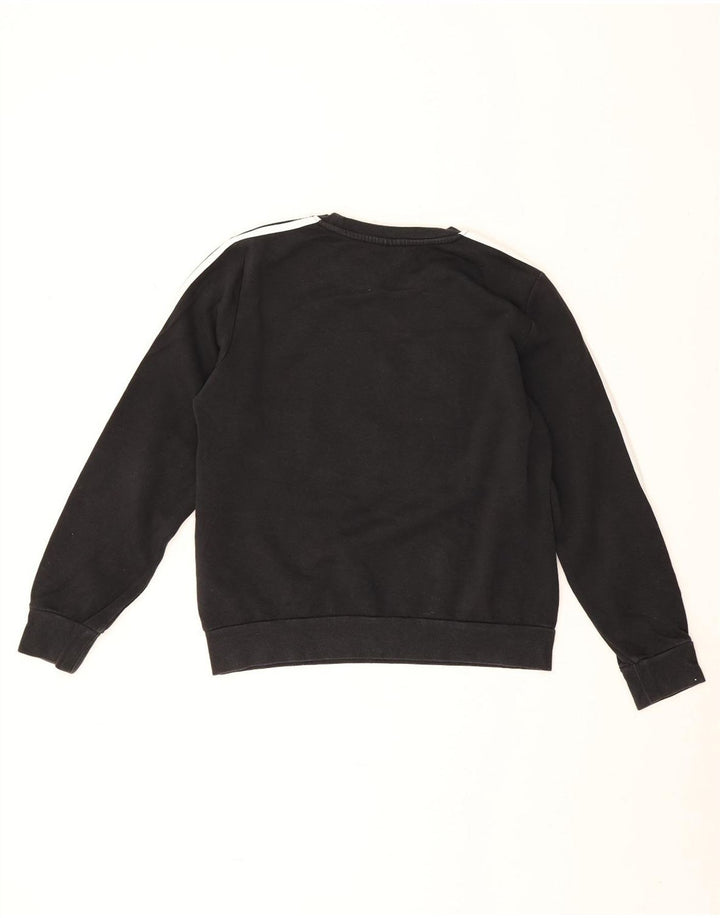Adidas Sweat-shirt pour femme UK 12/14 en coton noir moyen
