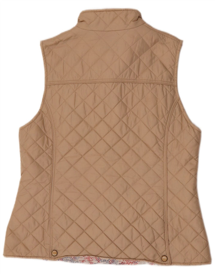 Jack Murphy Gilet matelassé pour femme UK 16 Large Beige Nylon