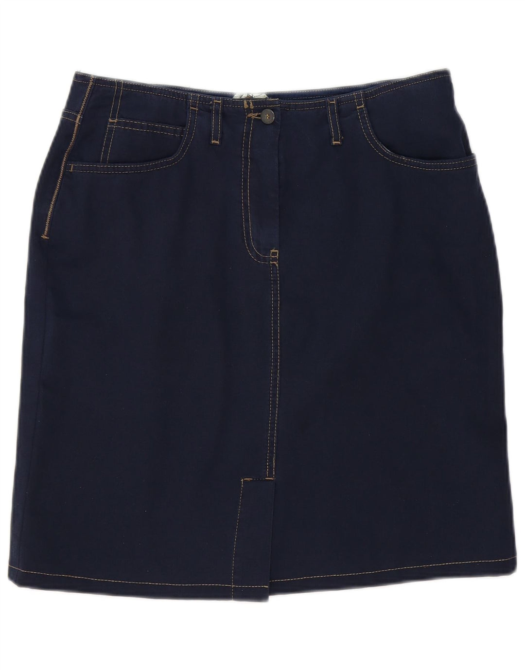Murphy & Nye Mini jupe en jean W30 pour femme en coton bleu marine moyen