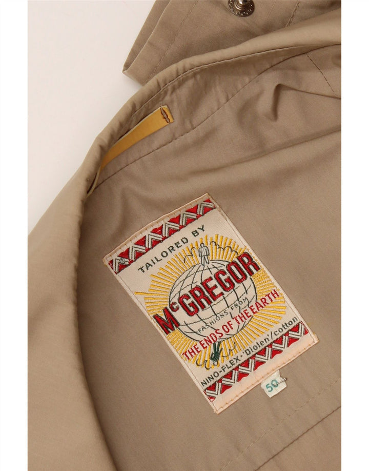 MacGregor Veste Bomber Homme IT 50 Large Beige Coton