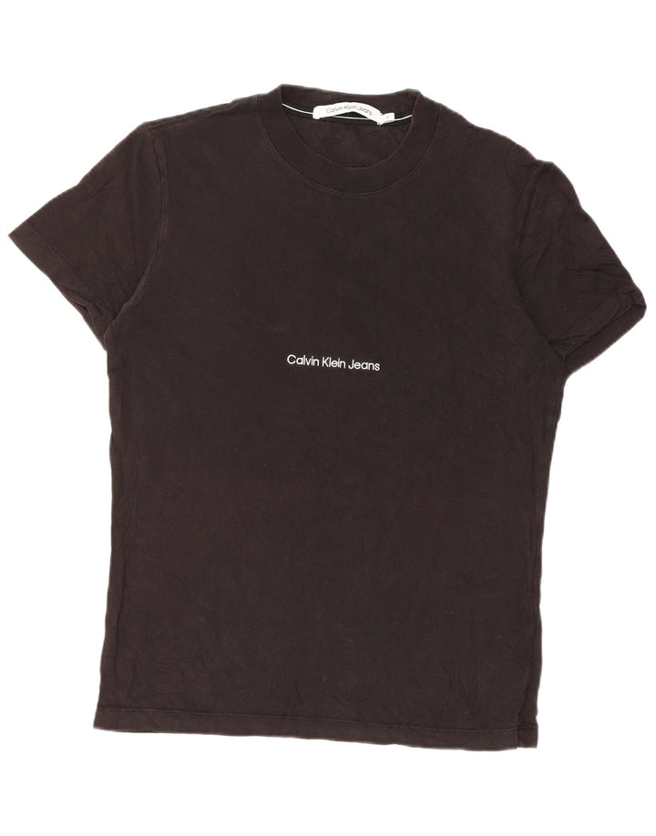 Calvin Klein Jeans T-Shirt Homme Noir Moyen Coton