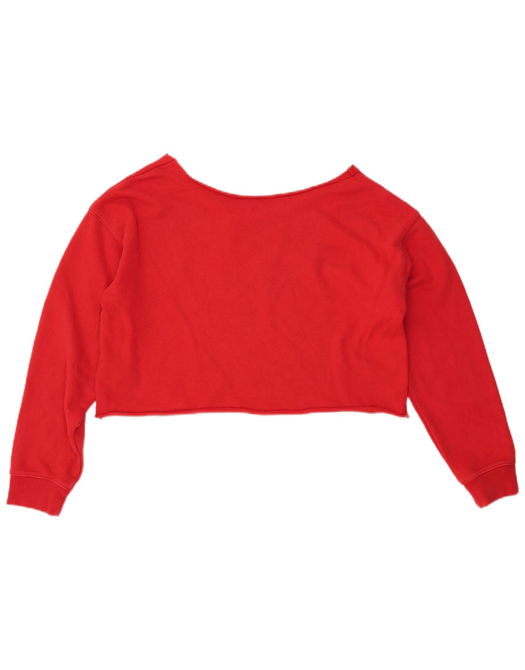 LEVI'S Sweat-shirt court surdimensionné pour femme UK 6 XS Rouge Coton