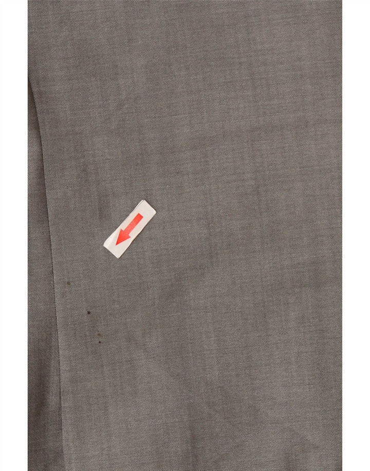 Hugo Boss Veste Blazer 2 Boutons Homme EU 46 Petite Laine Grise