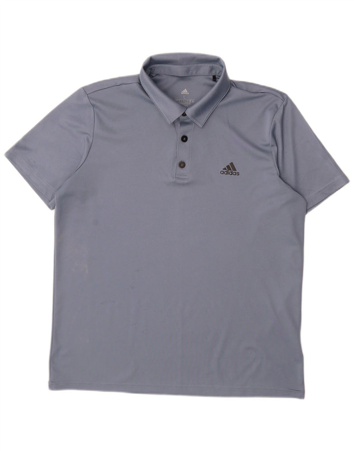 Adidas Homme Aeroready Polo Grand Bleu Polyester