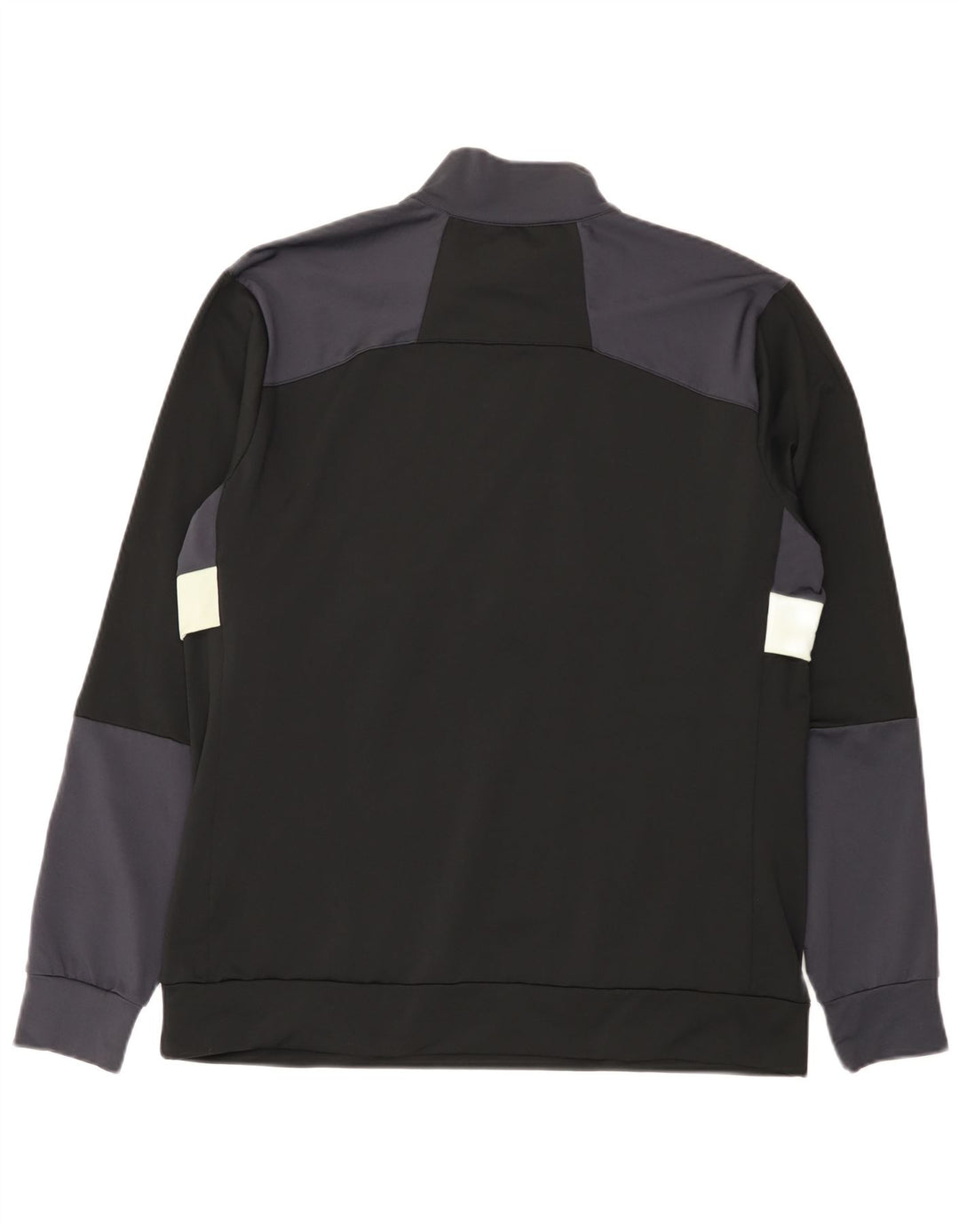 Lyle & Scott Sweat-shirt à col zippé pour hommes, grand color block noir