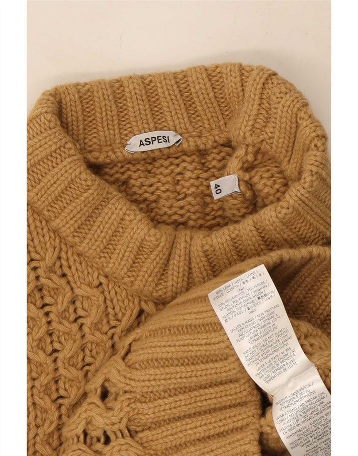 Aspesi Débardeur Femme IT 40 Small Marron Laine