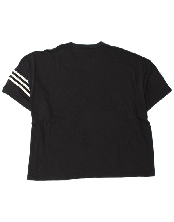 Adidas T-Shirt Homme Top 2XL Coton Noir