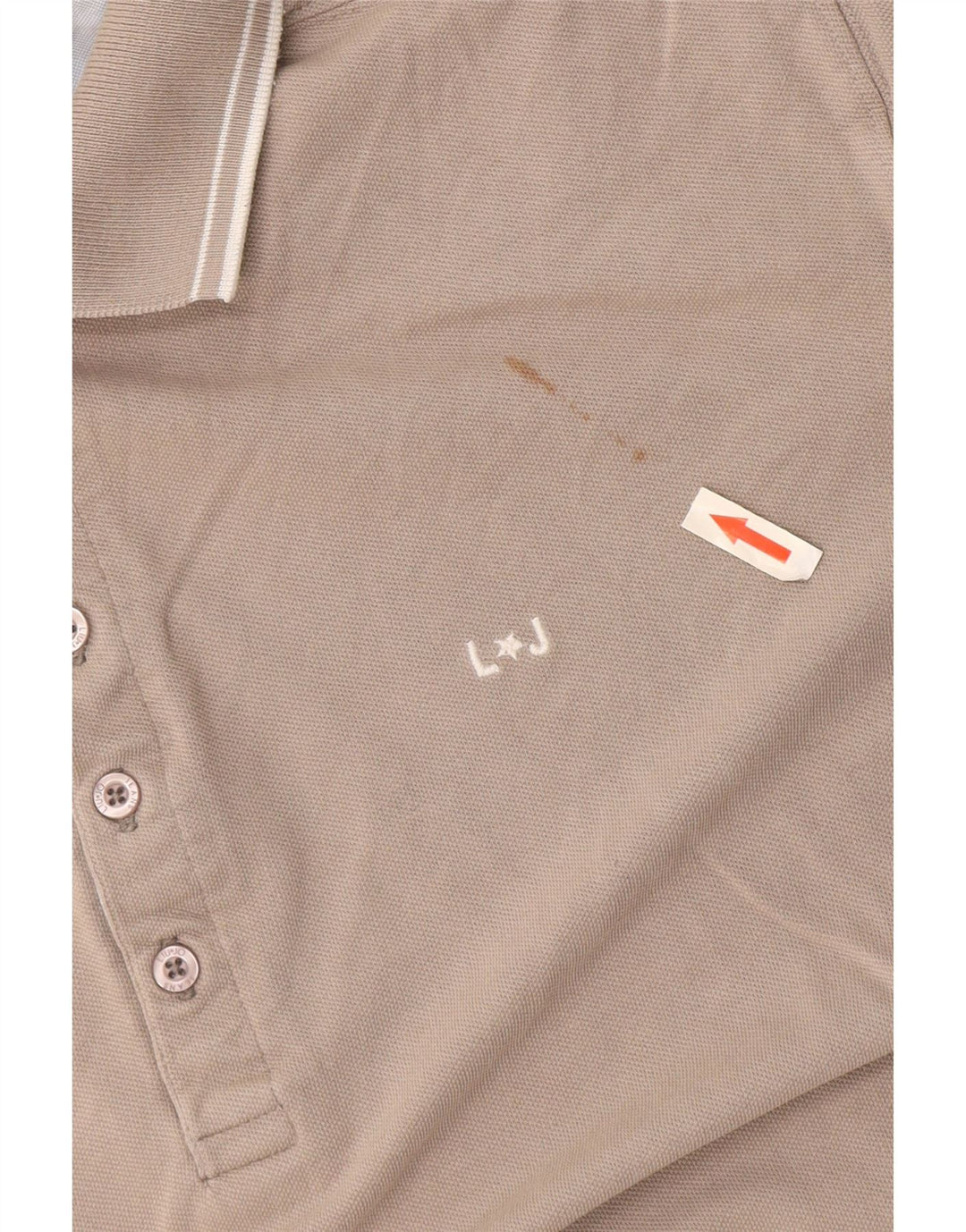Liu Jo Polo Homme Gris Moyen Coton