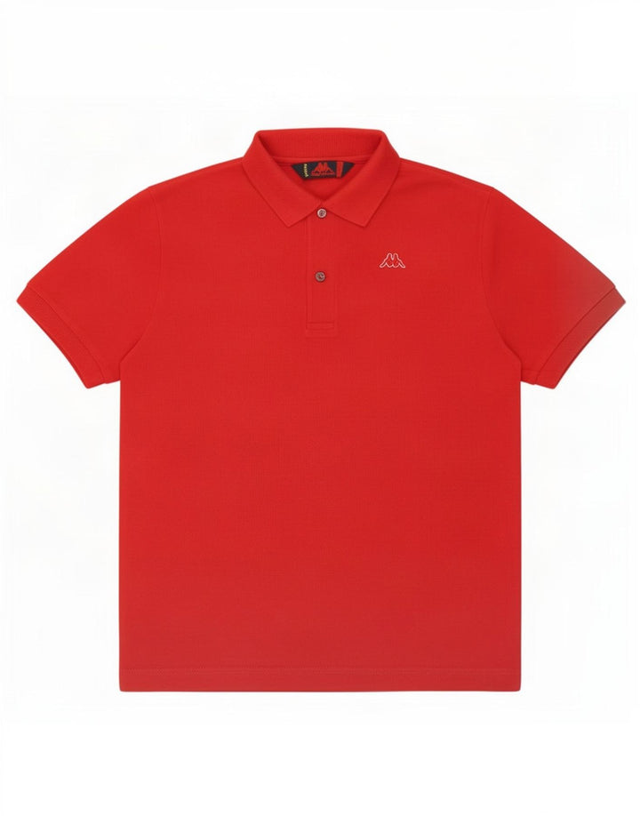 Kappa Polo Homme Petit Rouge Coton