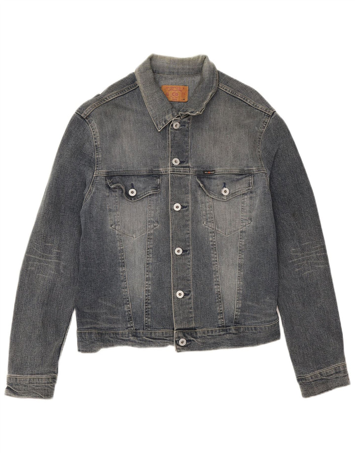 Energie Veste en jean pour homme UK 38 Bleu moyen Coton