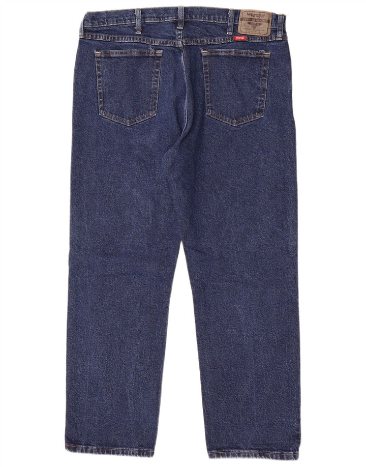 Wrangler Jean droit homme W38 L29 bleu coton