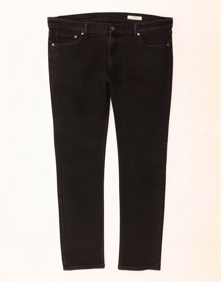 Marks & Spencer Jean Slim Homme W40 L31 Coton Noir