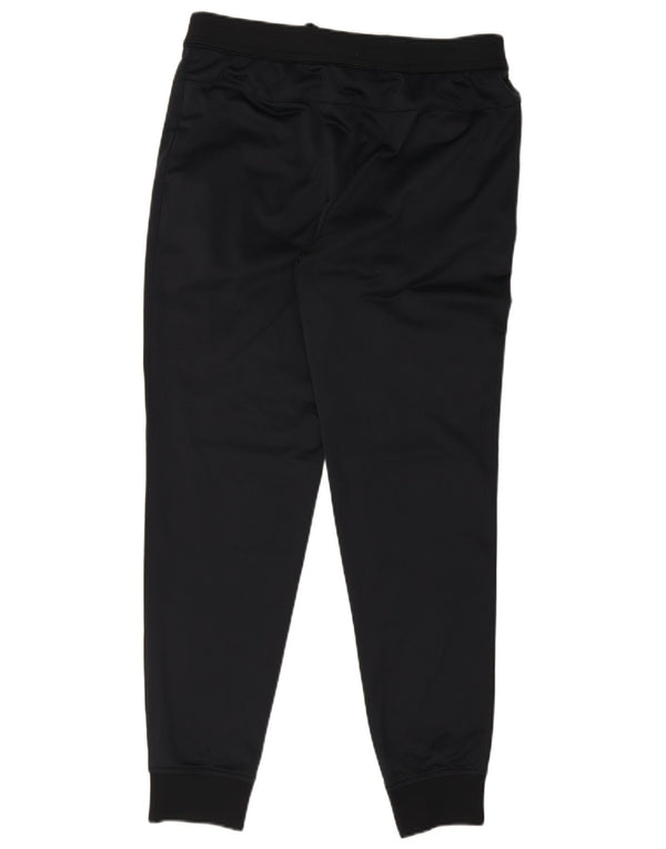 Emporio Armani Pantalon de survêtement graphique pour hommes Joggers Large Noir