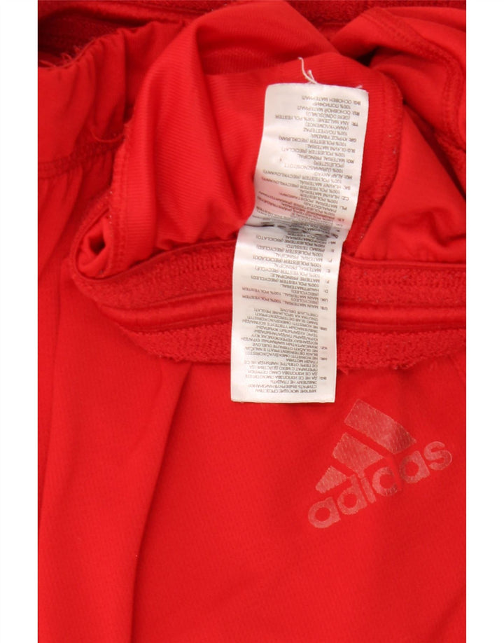 Adidas Short de sport Aeroready pour hommes, grand rouge, en polyester