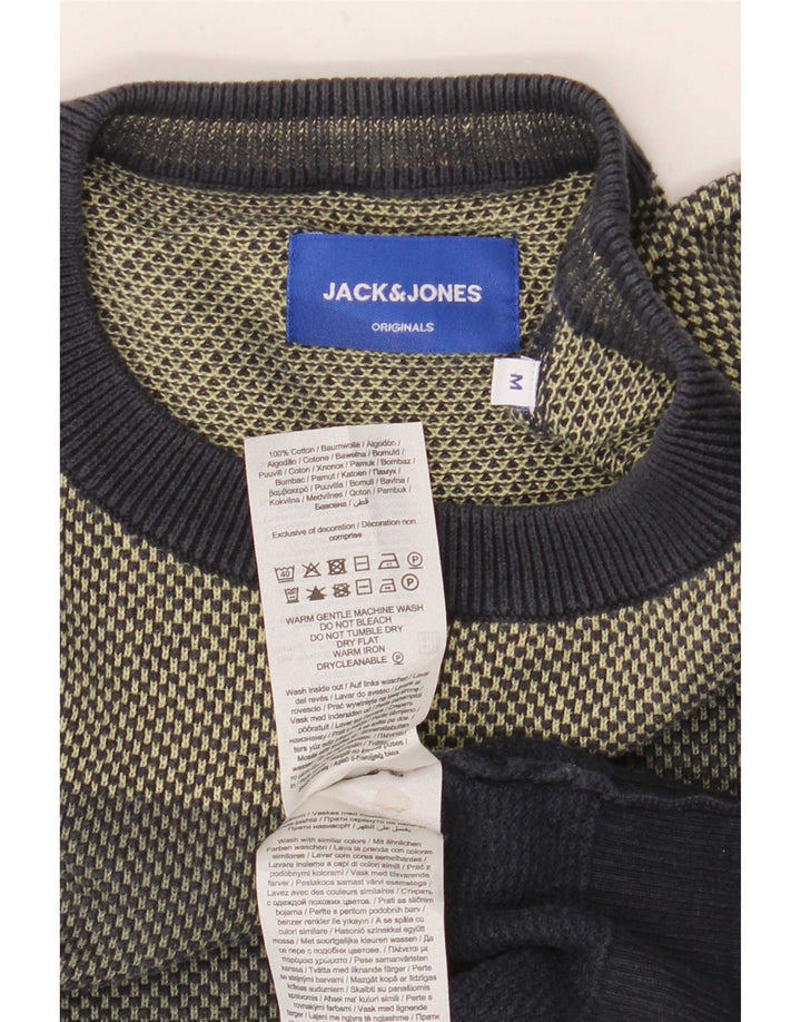 Jack & Jones Pull Col Ras-du-Cou Homme Multicolore Colorblock Moyen