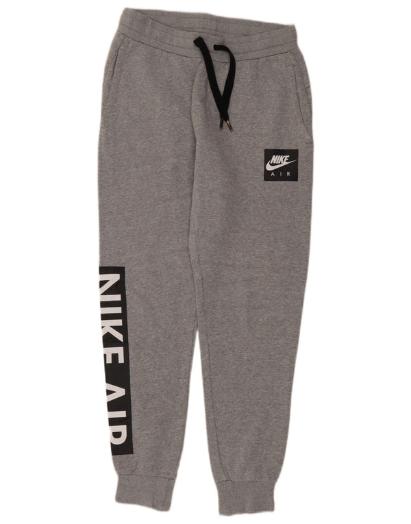 Nike Pantalon de survêtement graphique pour homme Taille S Gris Colorblock