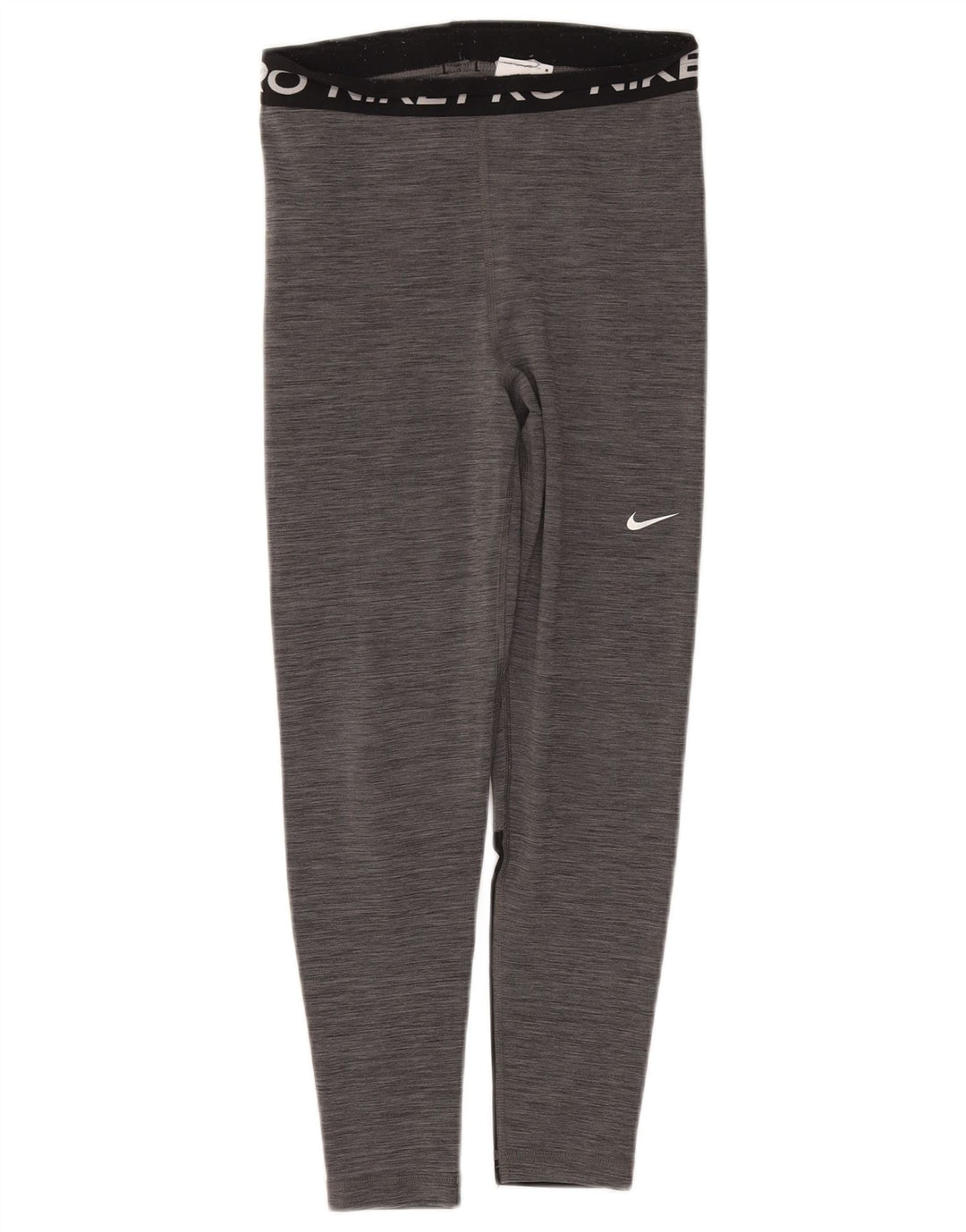 Nike Legging graphique Dri Fit pour femme UK 10 Petit polyester moucheté gris
