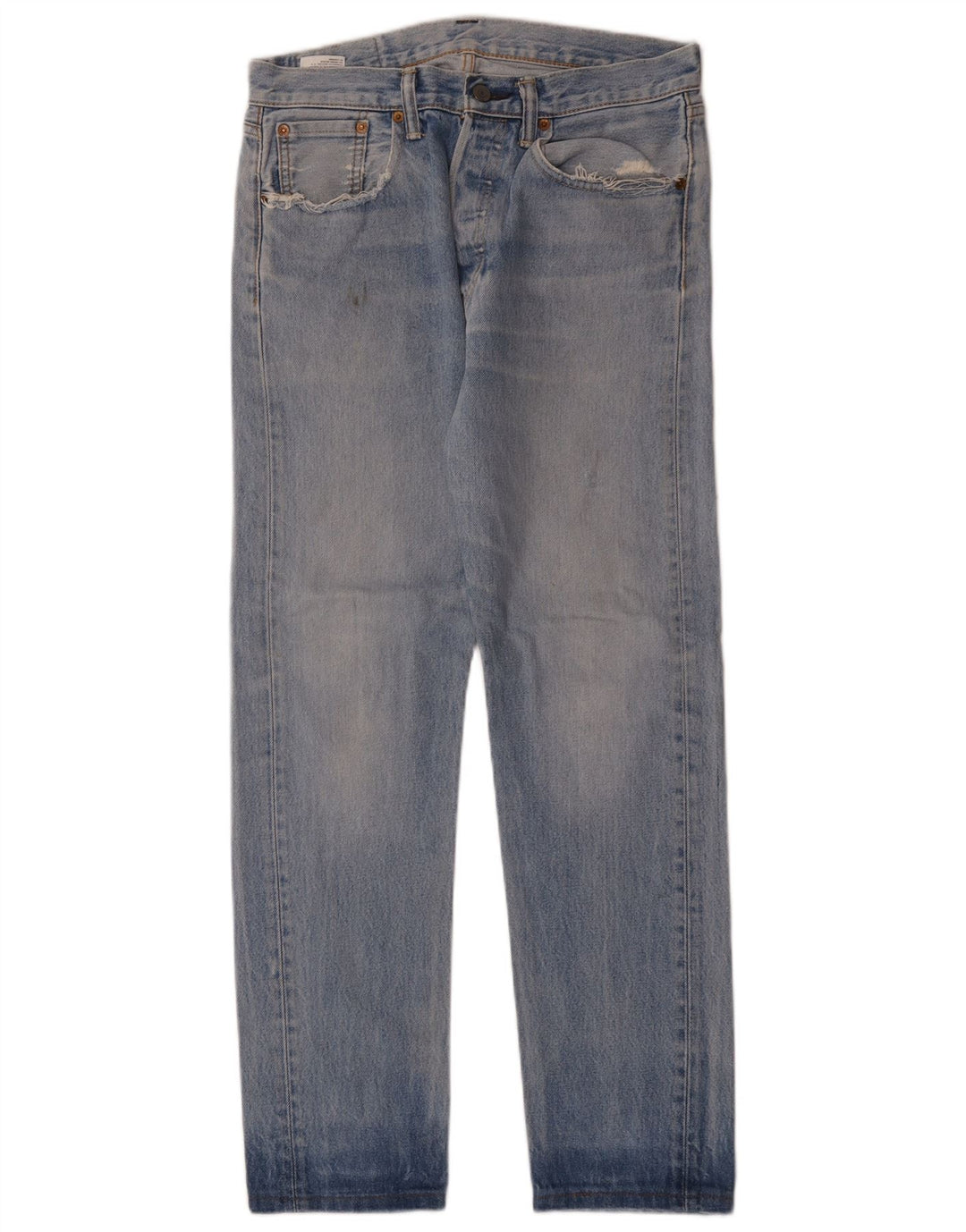 LEVI'S Jean Droit 501 CT Homme W30 L30 Bleu Coton