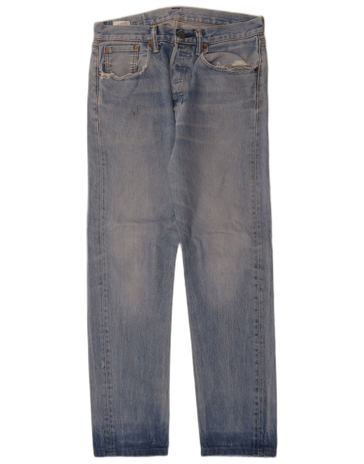 LEVI'S Jean Droit 501 CT Homme W30 L30 Bleu Coton