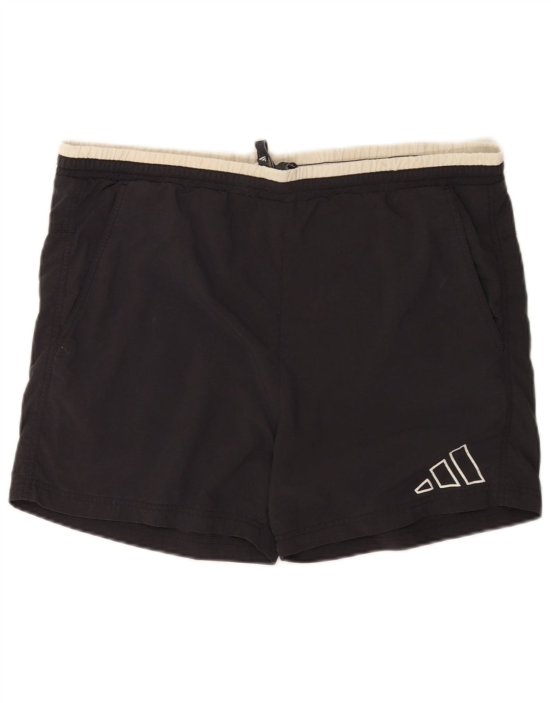 Adidas Short de bain pour homme en polyester noir moyen