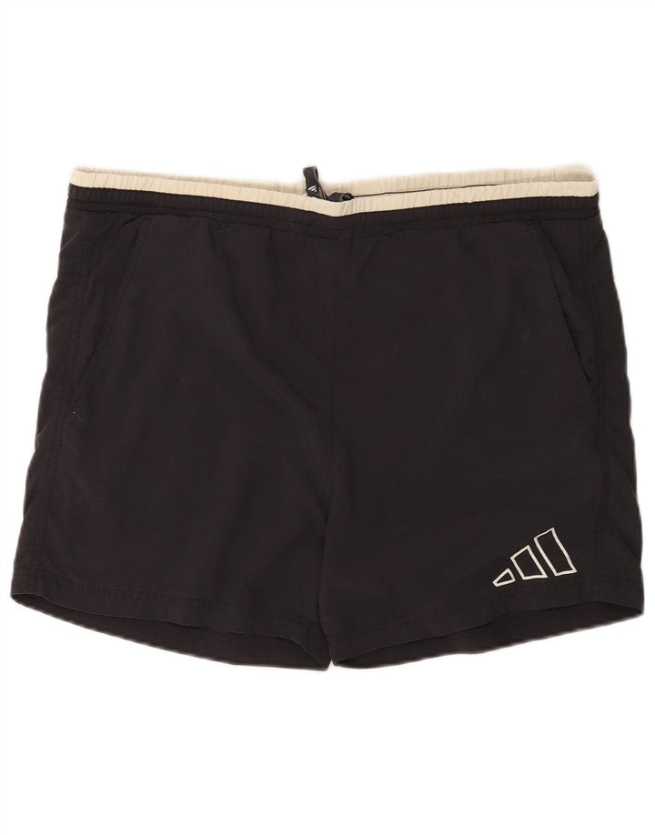 Adidas Short de bain pour homme en polyester noir moyen