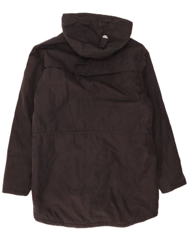 Bruno Banani Parka à capuche pour homme UK 42 XL Noir Polyamide