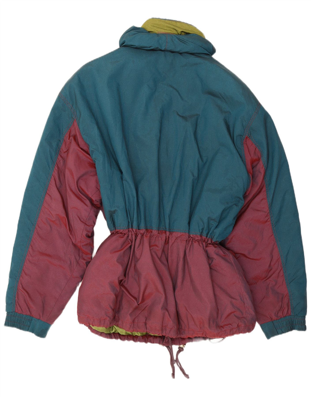 Silvy Veste de ski à capuche pour homme IT 52 XL Bleu Colorblock Polyester