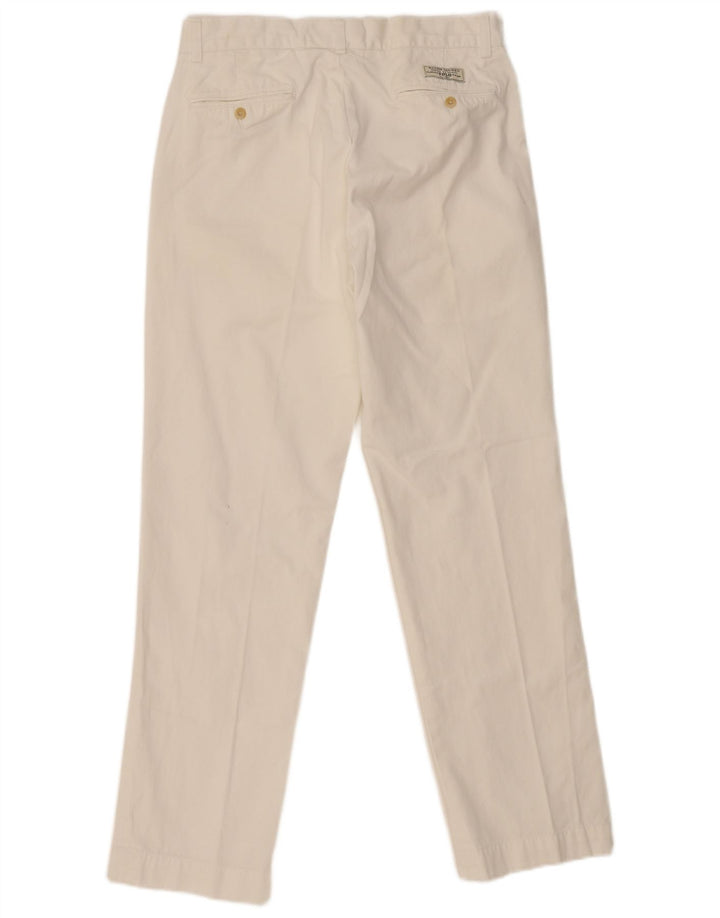 POLO RALPH LAUREN Pantalon Chino Droit Smith Pant Homme W32 L32 Blanc