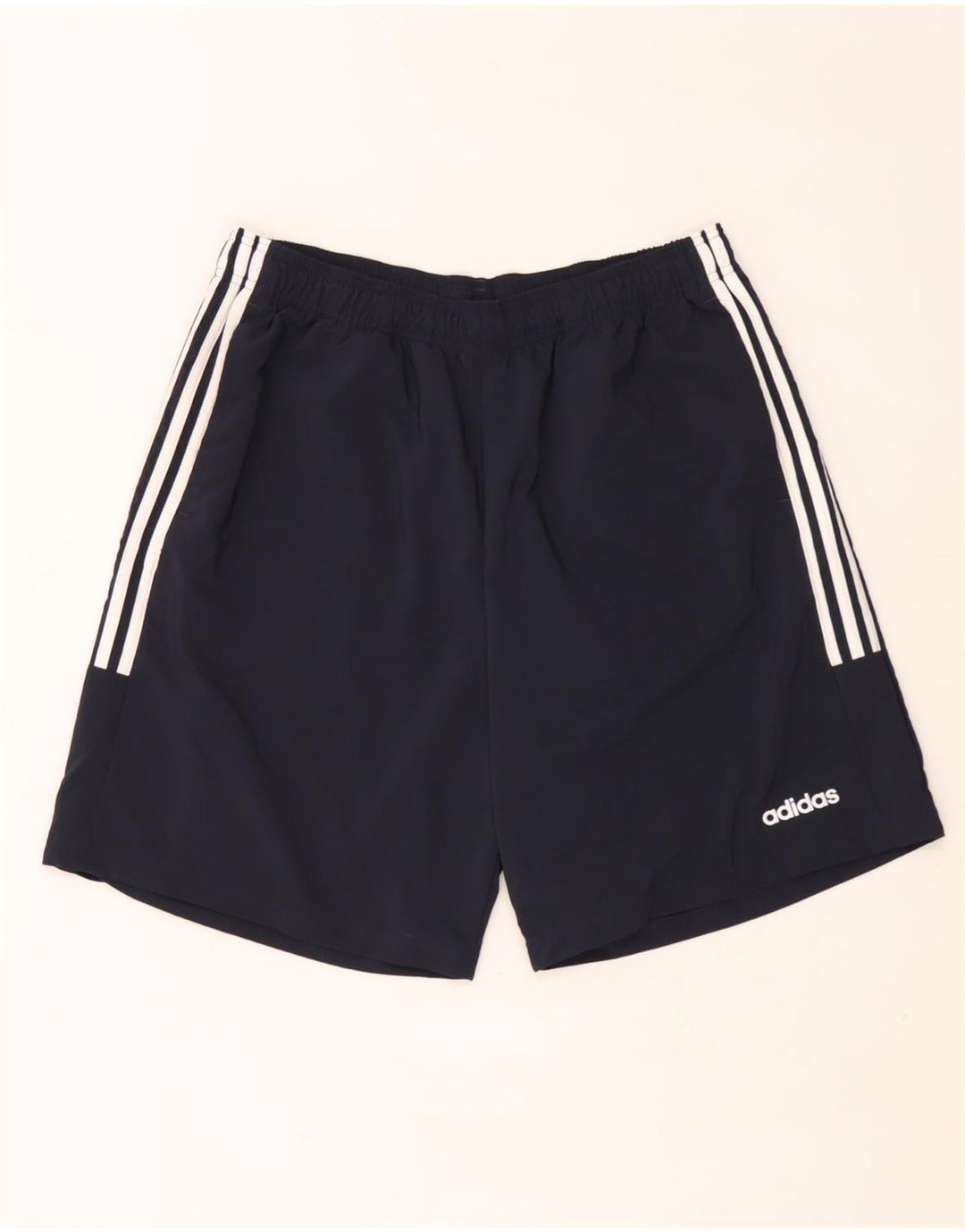 Adidas Short de sport pour homme XL Bleu marine Polyester