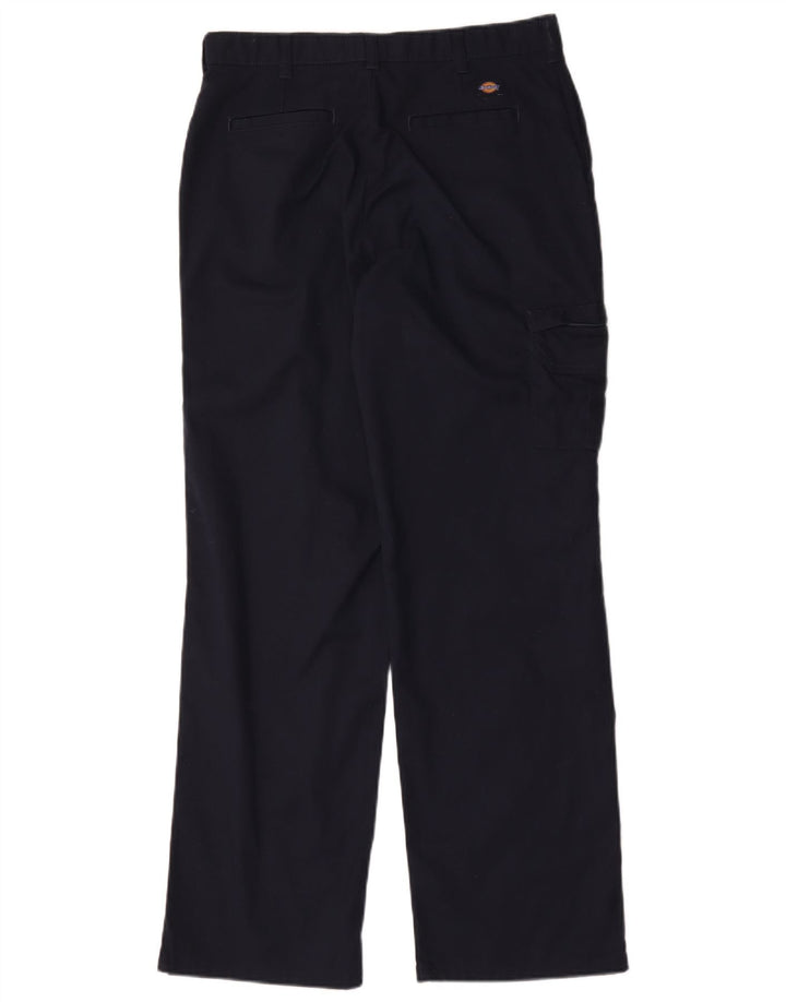 Dickies Pantalon Cargo Droit Femme W32 L32 Bleu Marine
