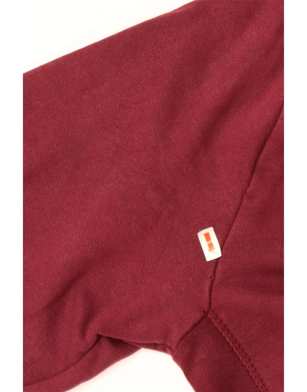 TOMMY HILFIGER Sweat-shirt graphique pour hommes Grand coton bordeaux