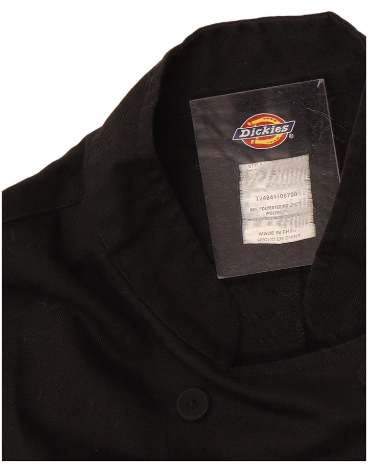 Dickies Veste croisée pour femme UK 14 Medium Noir Coton