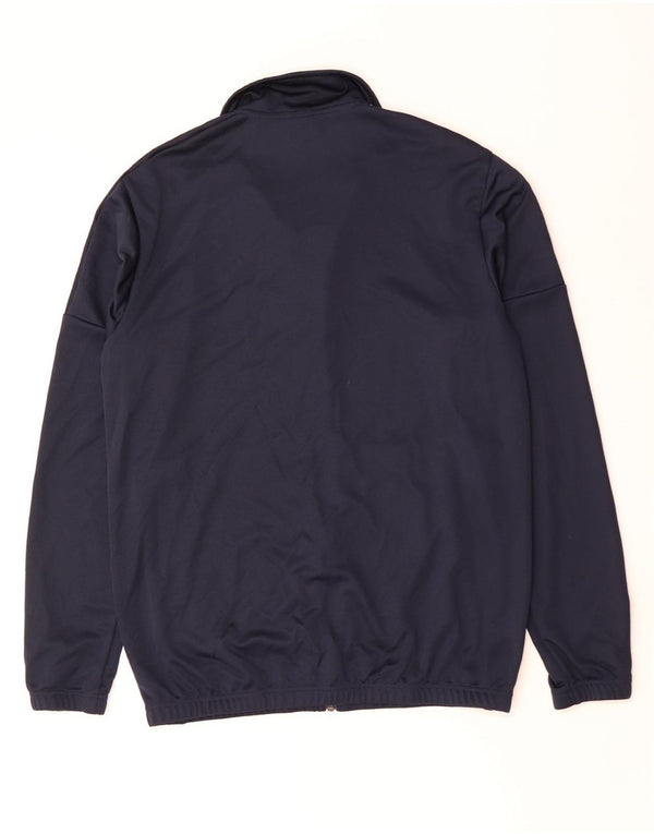 ADIDAS Veste de survêtement pour homme Large Bleu Marine Polyester