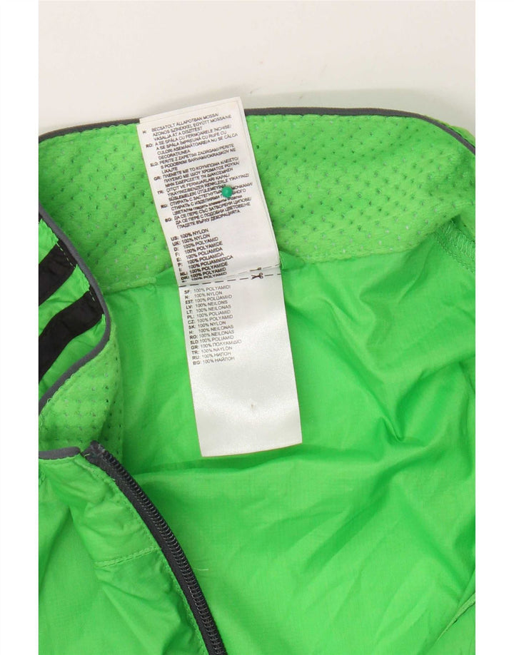 Adidas Veste de pluie pour homme UK 40 Large Vert Nylon