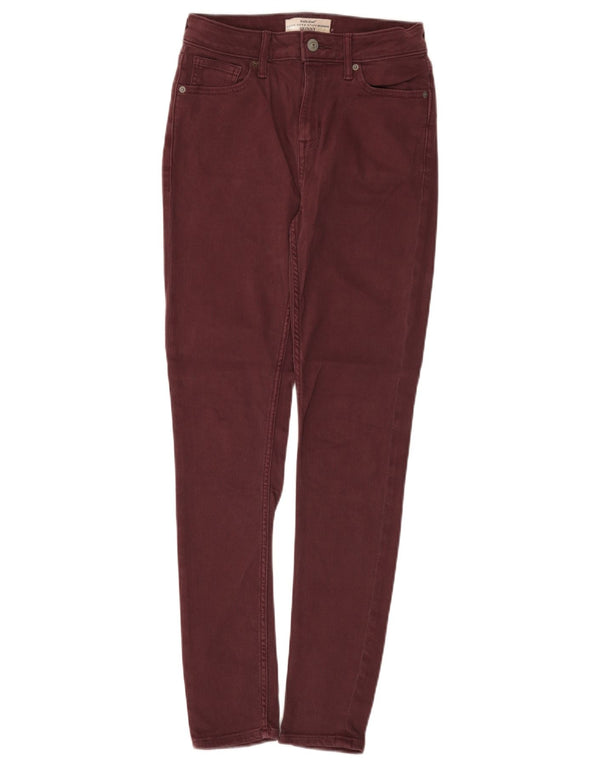 Jean skinny White Stuff pour femme UK 8 Small W28 L29 Coton bordeaux