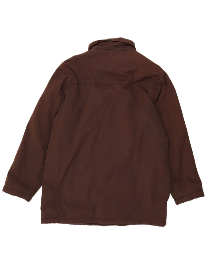 Slam Veste matelassée pour homme UK 40 Large Marron Nylon