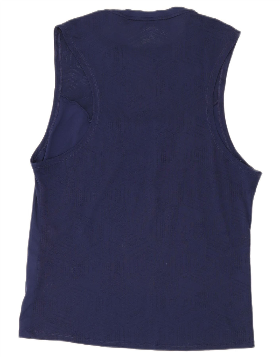 Asics Débardeur Femme UK 16 Large Bleu Marine Polyester