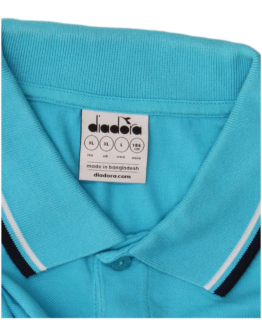 Diadora Polo Homme XL Bleu