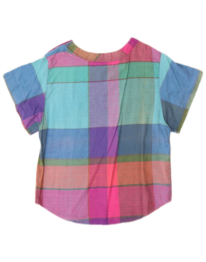 Express Chemisier Femme UK 44 Medium Multicolore Carreaux Coton
