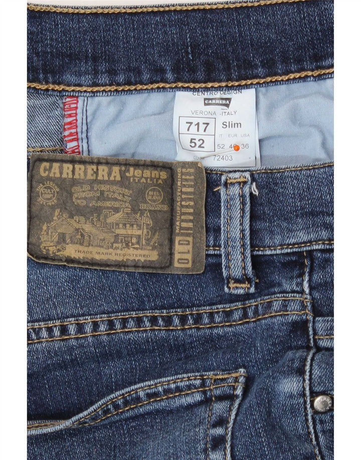 Carrera Jean Slim 717 Homme W36 L31 Bleu Coton