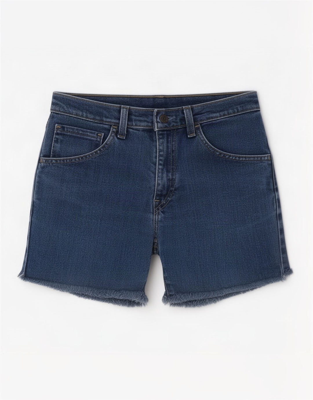 Levi's Short en Jean Femme W28 Bleu Moyen Coton