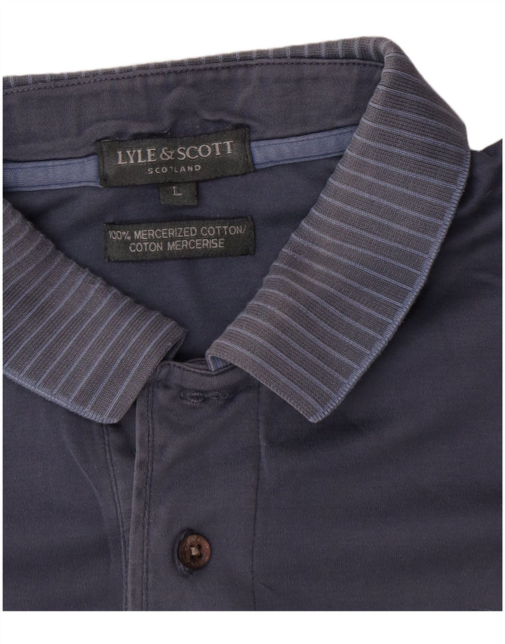 Lyle & Scott Polo Homme Grand Bleu Marine Coton