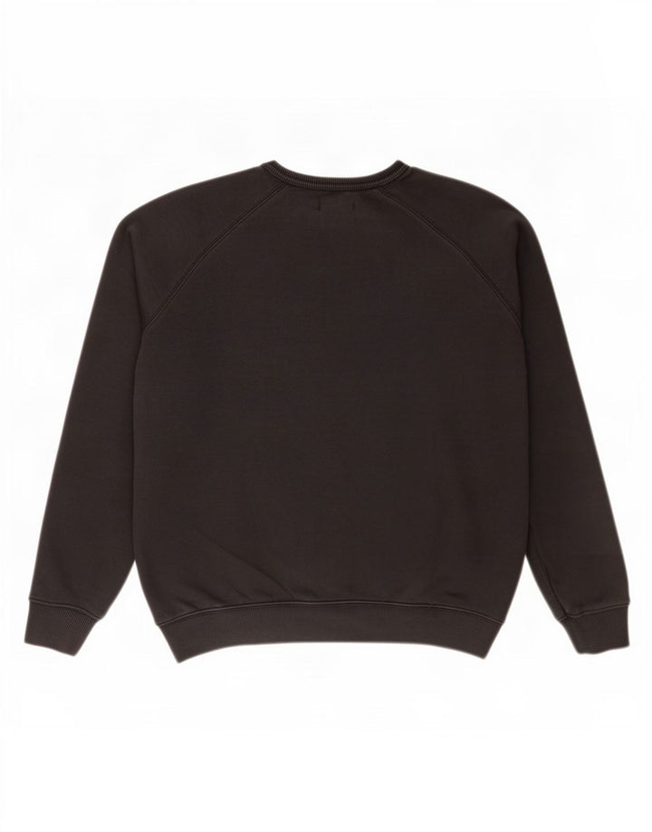 Adidas Sweat-shirt graphique pour homme en coton noir moyen